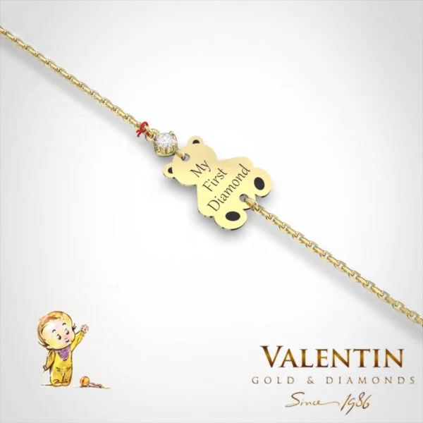 Children's Gold Bracelet 8339-3 – yellow gold