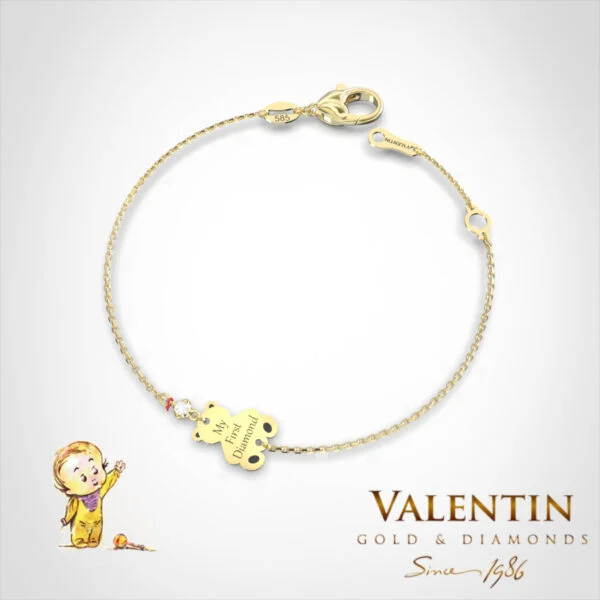 Children's Gold Bracelet 8339-3 – yellow gold