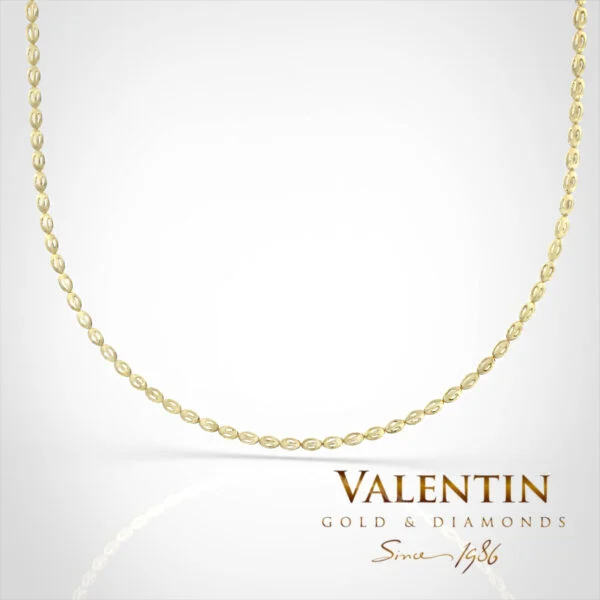 8102 White 2 Gold Chain 8102 – white gold