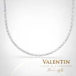 Gold Chain 8100 – white gold