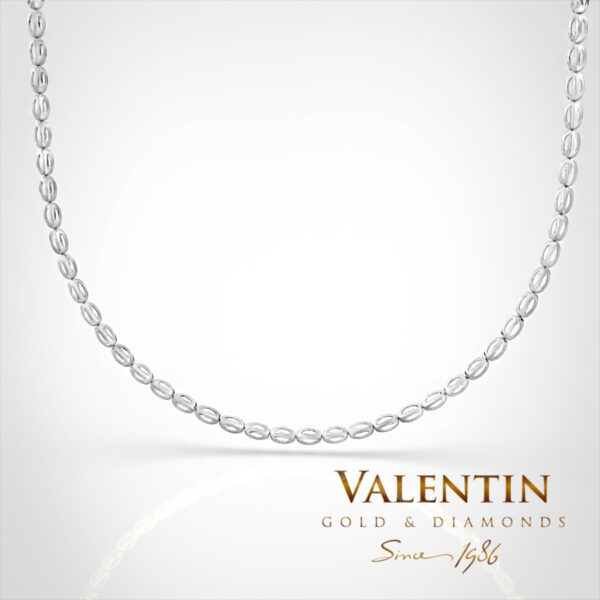 Gold Chain 8100 – white gold