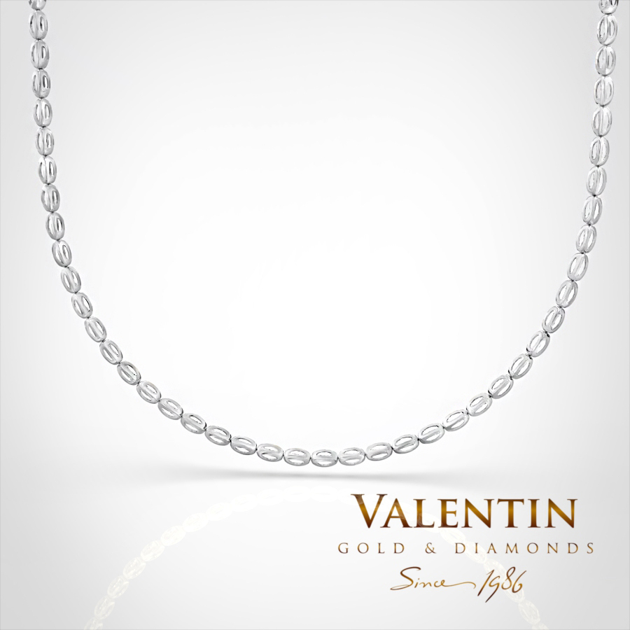 Gold Chain 8100 – white gold