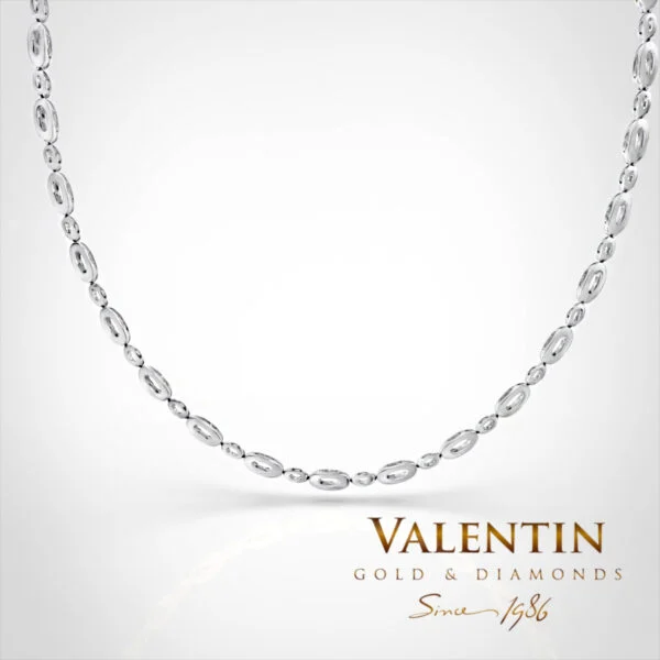8084 White 2 Gold Chain 8084 – white gold