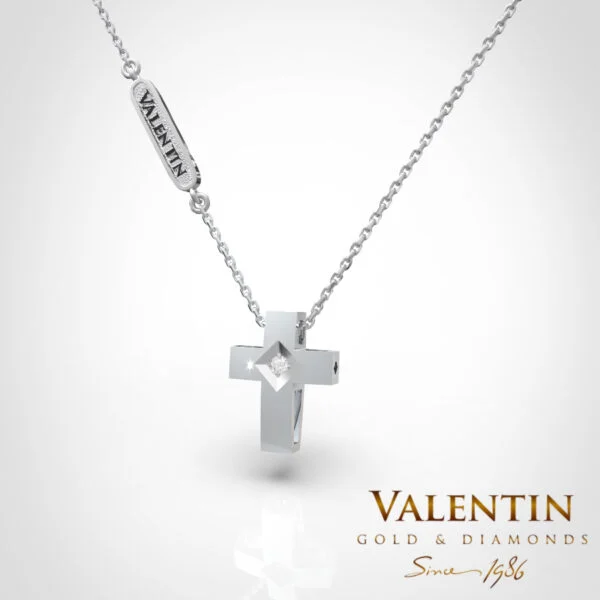 Gold Cross 81531 – white gold