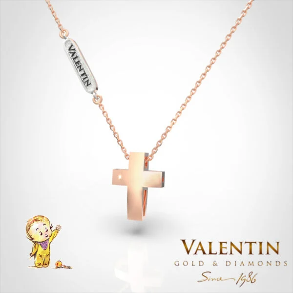 Children's Gold Pendant 81541 – rose gold