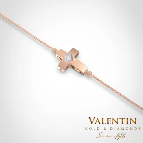 Women's Gold Bracelet 8320 – rose gold