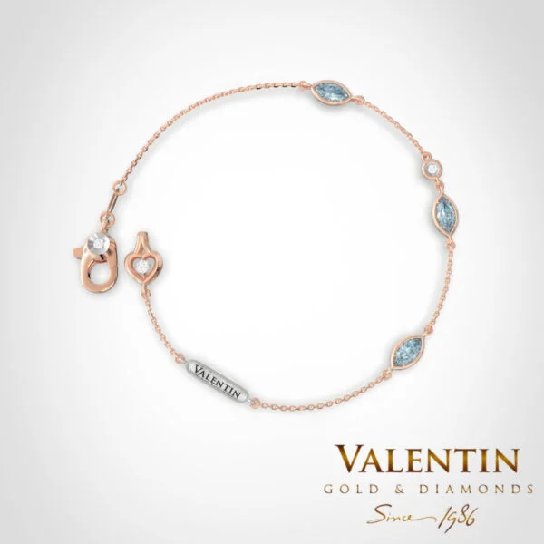 Women's Gold Bracelet 8342-3 – rose gold