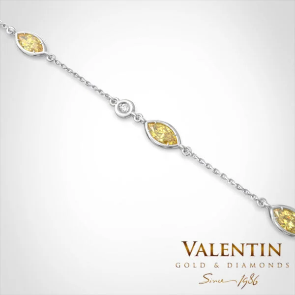 Women's Gold Bracelet 8342-3 – white gold