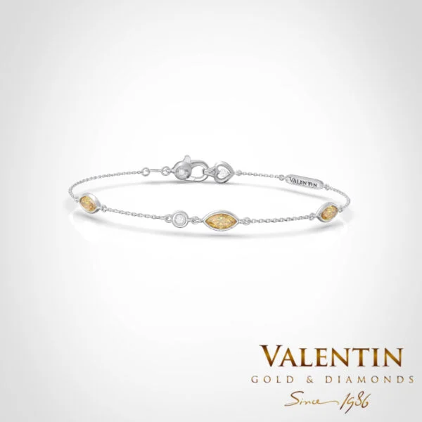 Women's Gold Bracelet 8342-3 – white gold