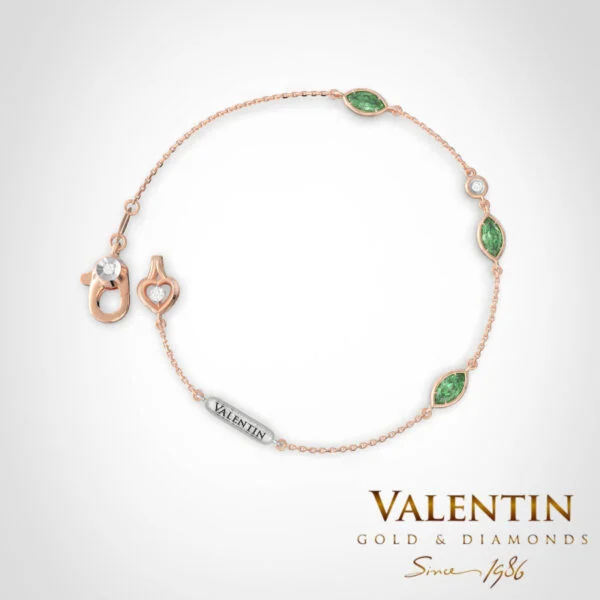 Women's Gold Bracelet 8342-3 – rose gold