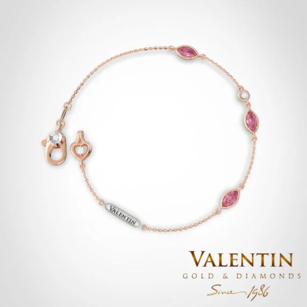 Women's Gold Bracelet 8342-3 – rose gold