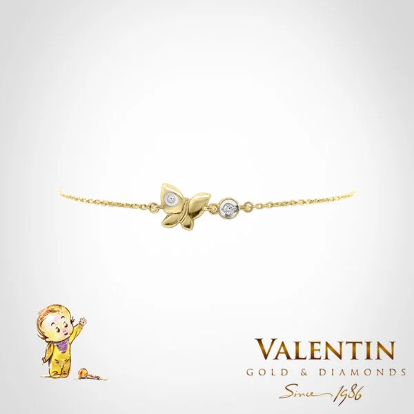 Children's Bracelet 8148-3 – yellow gold