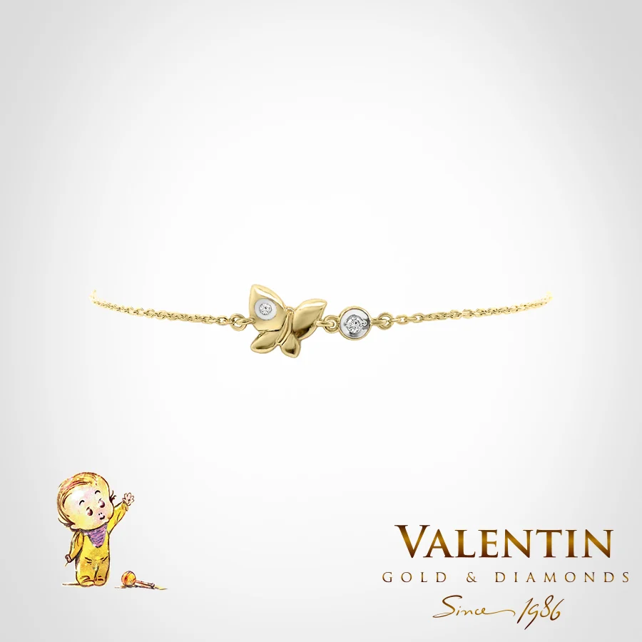 Children's Bracelet 8148-3 – yellow gold