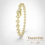 Women's Gold Tennis Bracelet 8332-2 – yellow gold