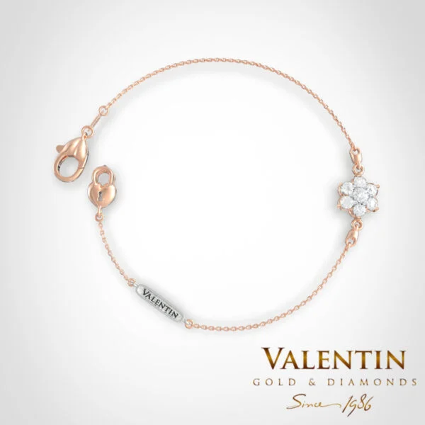 Star Women's Gold Bracelet 8365-2 – rose gold