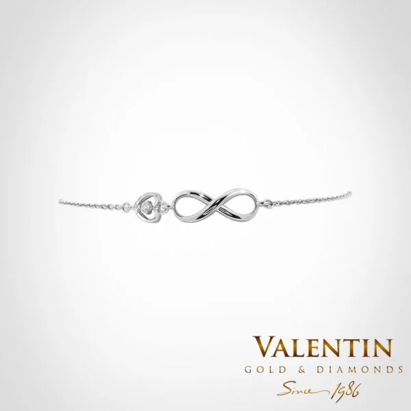 Women's Gold Bracelet 8353-2 – white gold