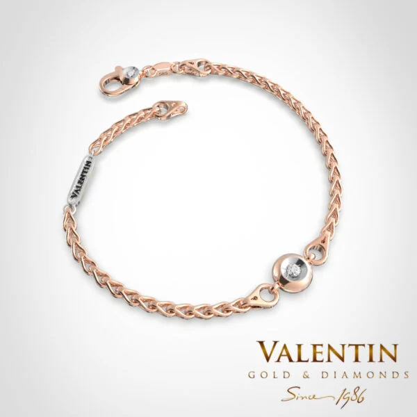 Women's Gold Bracelet 8302 – rose gold