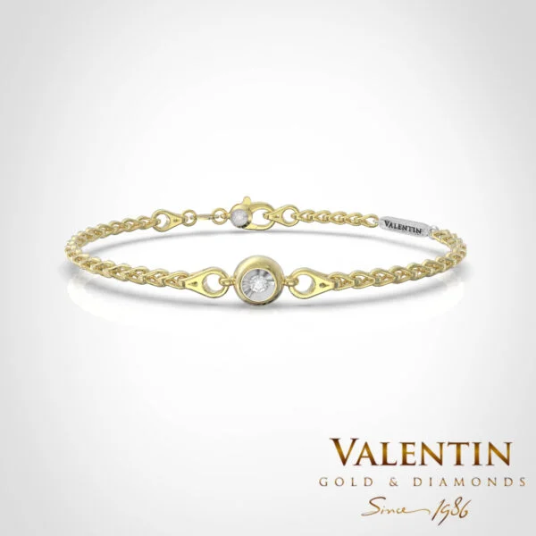 Women's Gold Bracelet 8302 – yellow gold