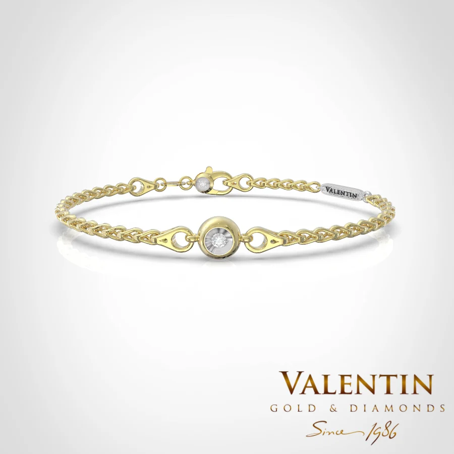 Women's Gold Bracelet 8302 – yellow gold