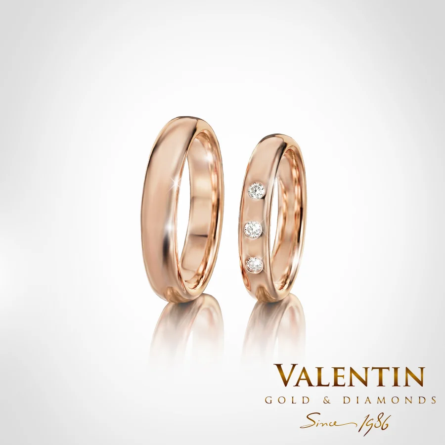 Gold Wedding Bands 4276