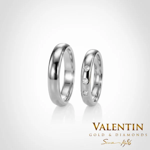 Gold Wedding Bands 4276