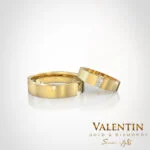 Gold Wedding Bands 4323 4584