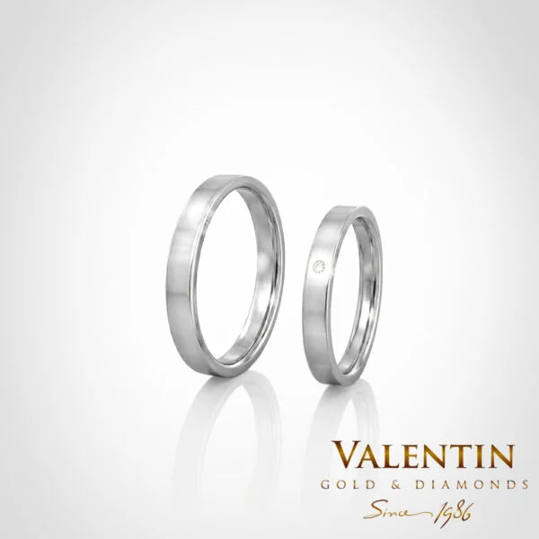 Gold Wedding Rings 4355 4381