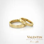 Gold Wedding Rings 4355 4381