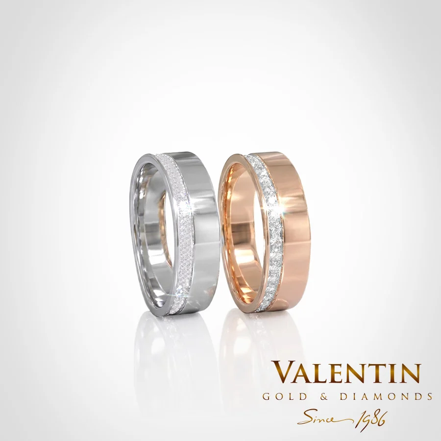 Gold Wedding Bands 4398 4403