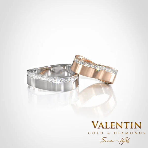 Gold Wedding Bands 4398 4403