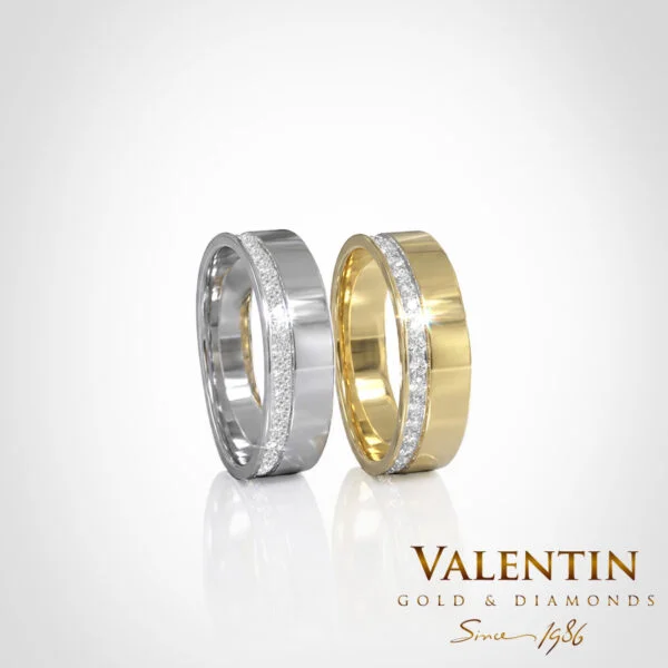 Gold Wedding Bands 4398 4403