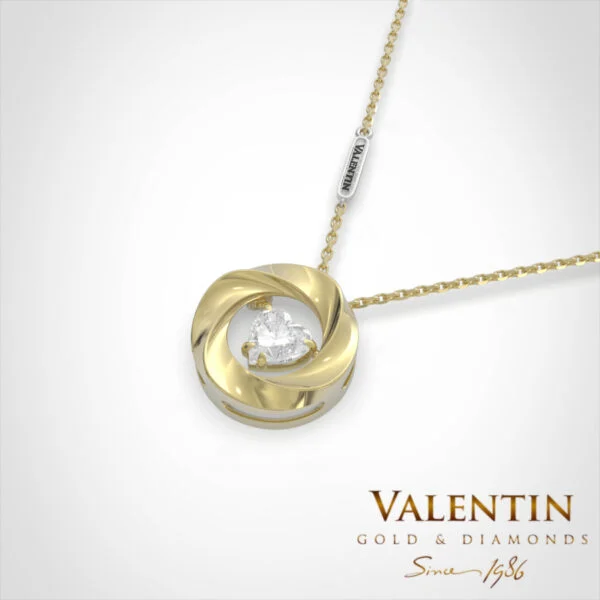 Gold Pendant 6880 – yellow gold