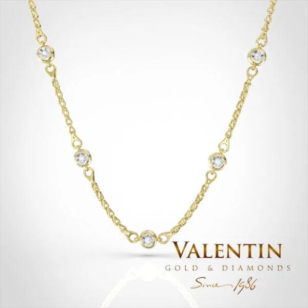Gold Necklace 8302-5 – yellow gold