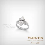 Златен пръстен Marquise Diamond 4758 3