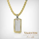 Gold Tag Pendant 6477 – yellow gold