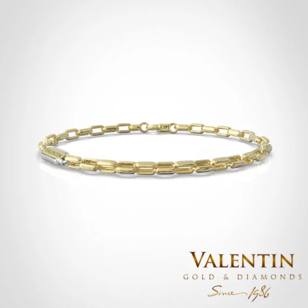 8368 Ellipse Yellow redused 1 Men's Gold Bracelet 8368-2 – yellow gold