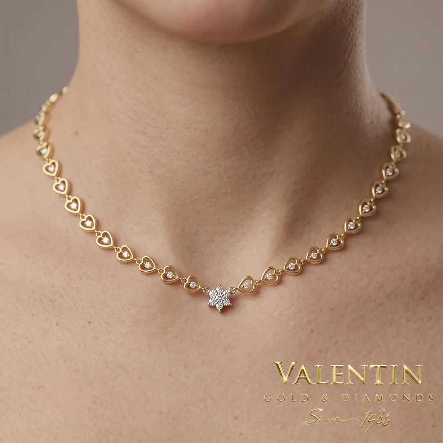 Ladies' Gold Necklace 8332-3 – yellow gold