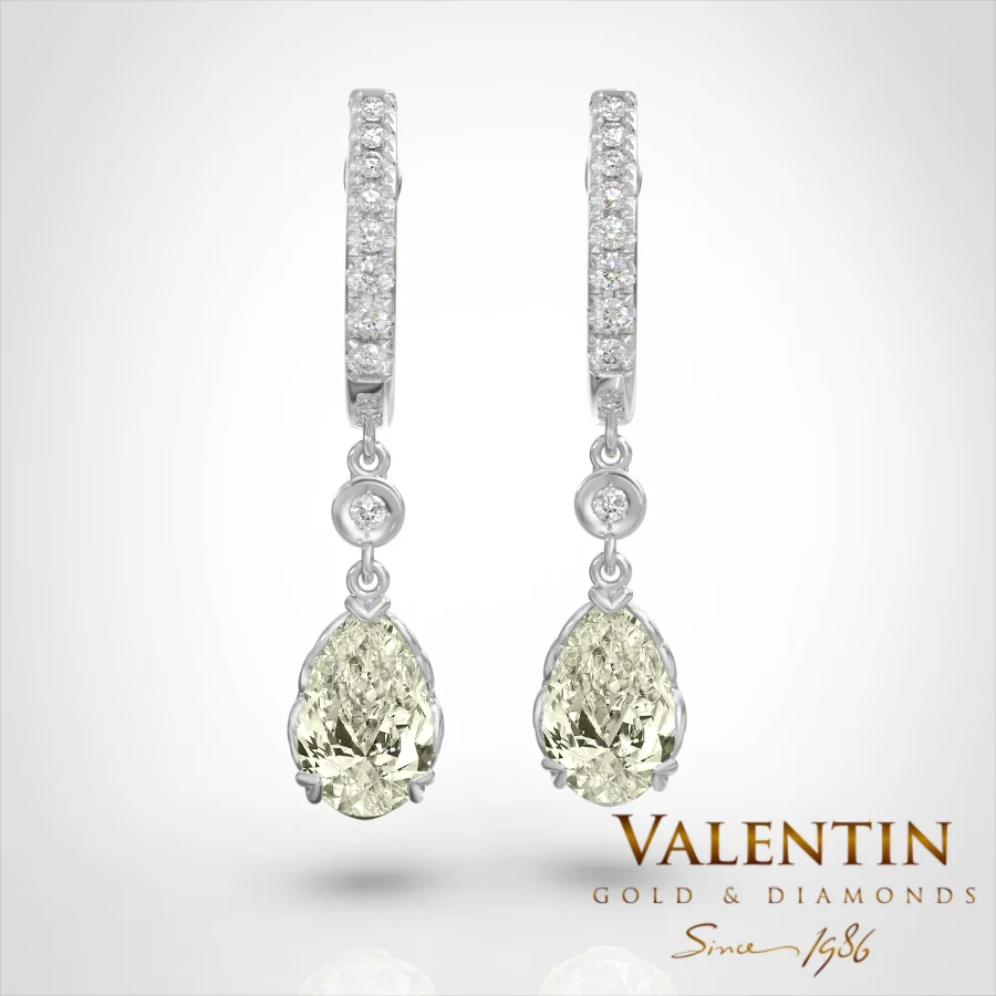 Колекция Pear with Diamond 4760 6939 – бяло злато