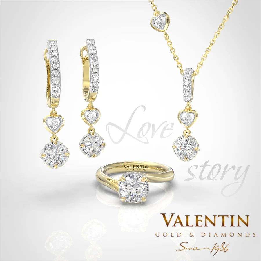 Love story Collection -2 – yellow gold