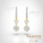Love story Gold Earrings 7627-2 – yellow gold