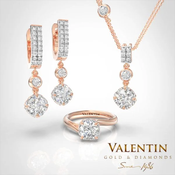 Love story Engagement Ring 4705 – rose gold