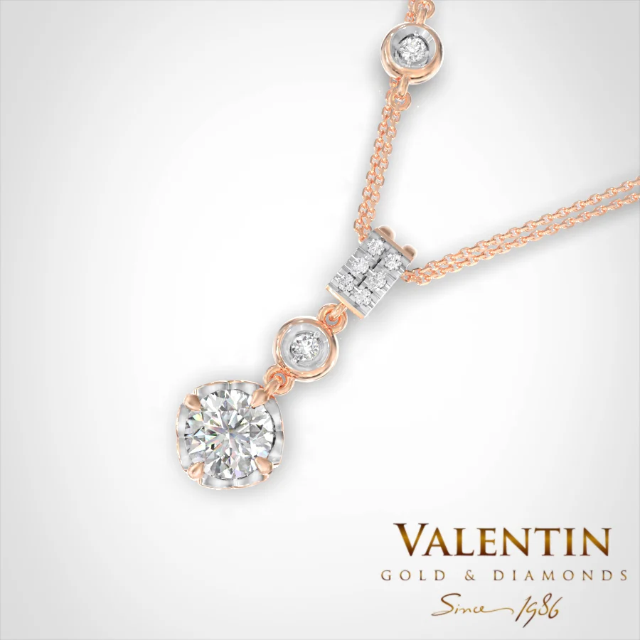 Love story Gold Pendant 6912-1 – rose gold