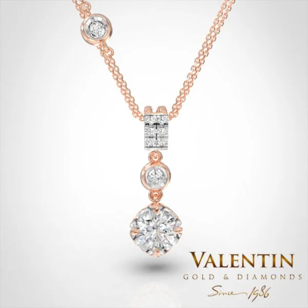Love story Gold Pendant 6912-1 – rose gold