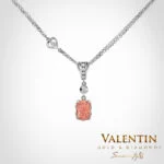 Златен медальон Pink Diamond 6957