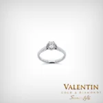 Lab Engagement Ring 4749 – white gold