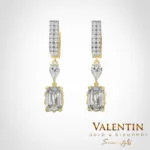 Brightness Collection Gold Earrings 7628 – yellow gold