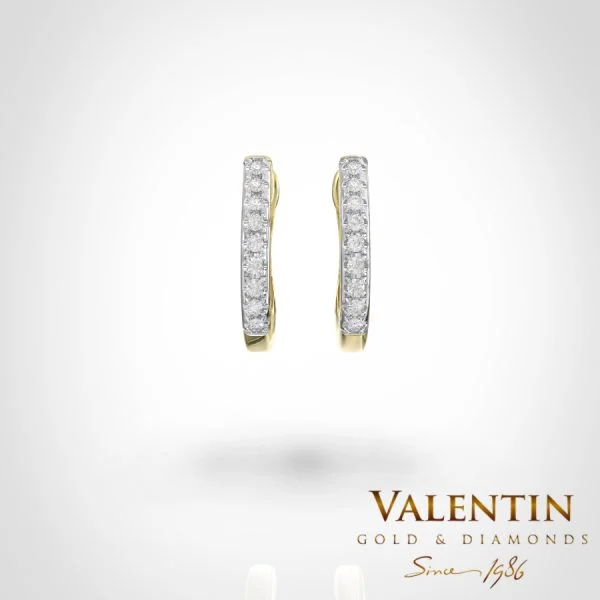 Gold Earrings 7629 – yellow gold