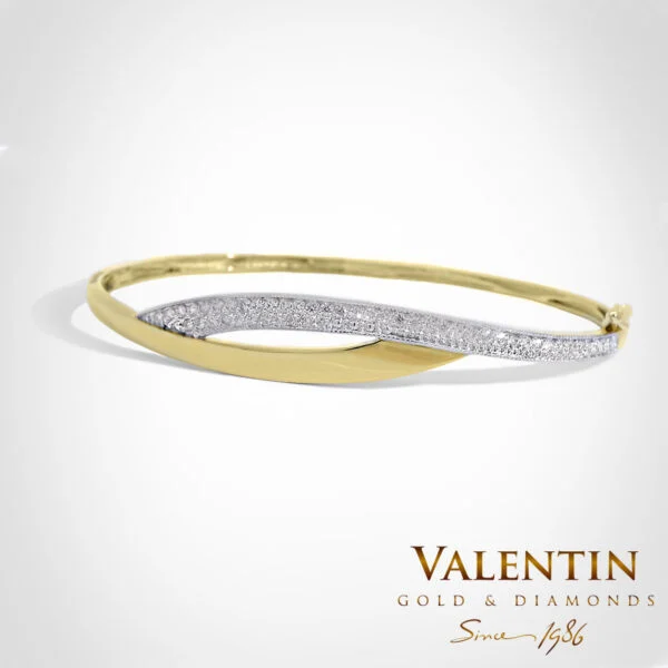Women's Gold Bangle 8223 – yellow gold