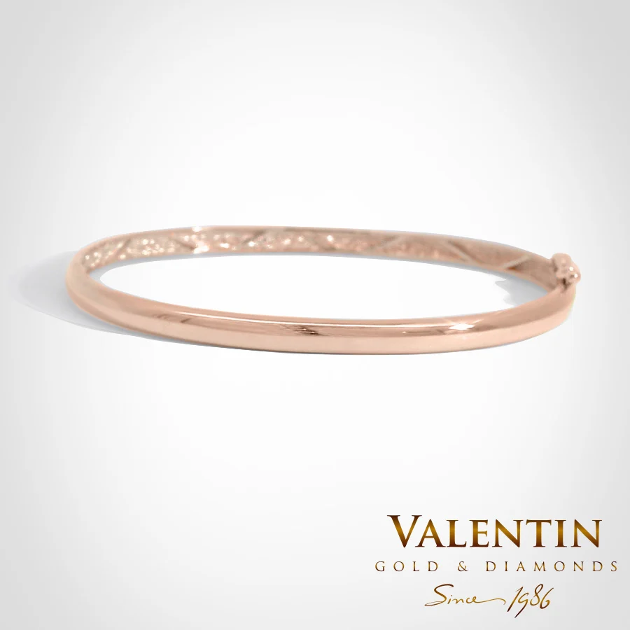 Women's Gold Bangle 8230 – rose gold