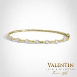 Women's Gold Bangle 8298 – yellow gold